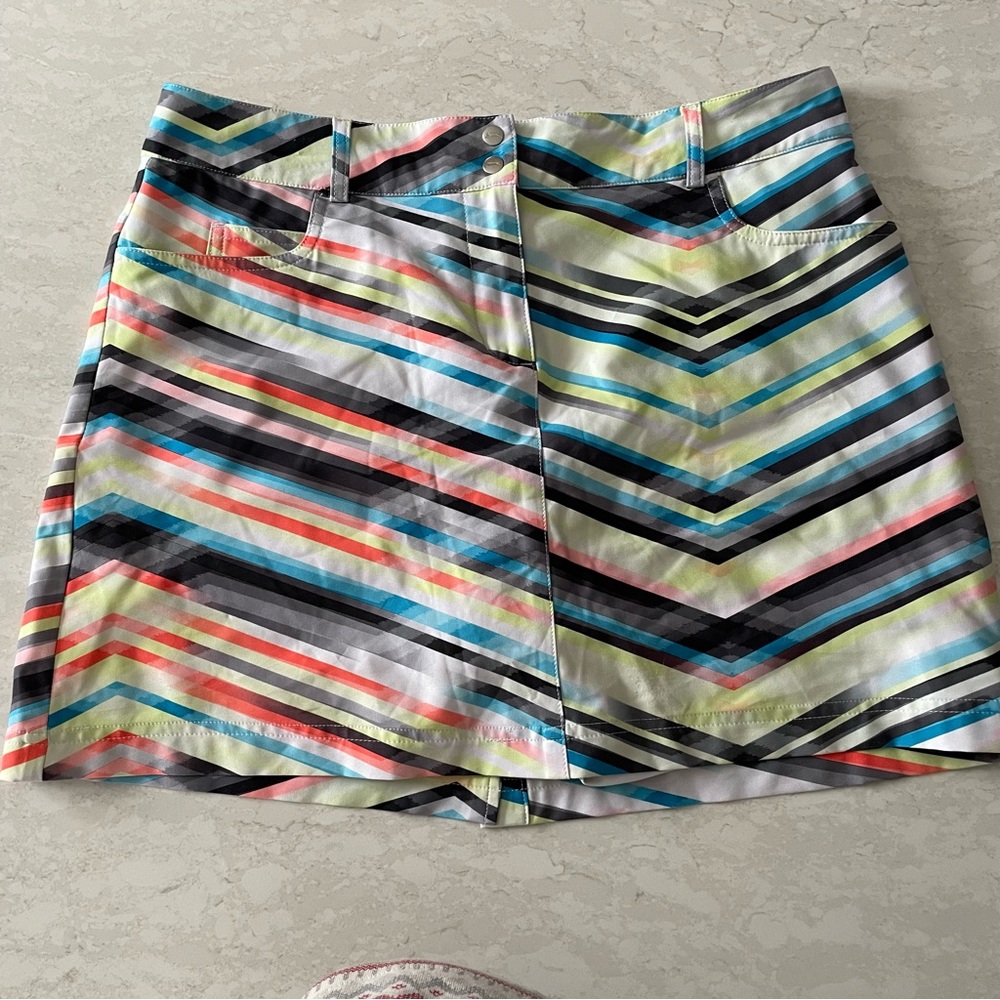Slazenger Women’s Multicolored Athletic Skirt Size 8